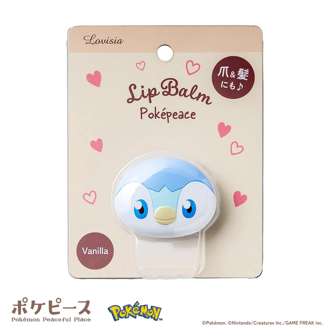 Lovisia Vanilla Lip Balm Poképeace 爪&髪 にも♪ ポケピース PKN.. Pokémon Peaceful Place TM Pokémon. ©Nintendo/Creatures Inc./GAME FREAK inc.