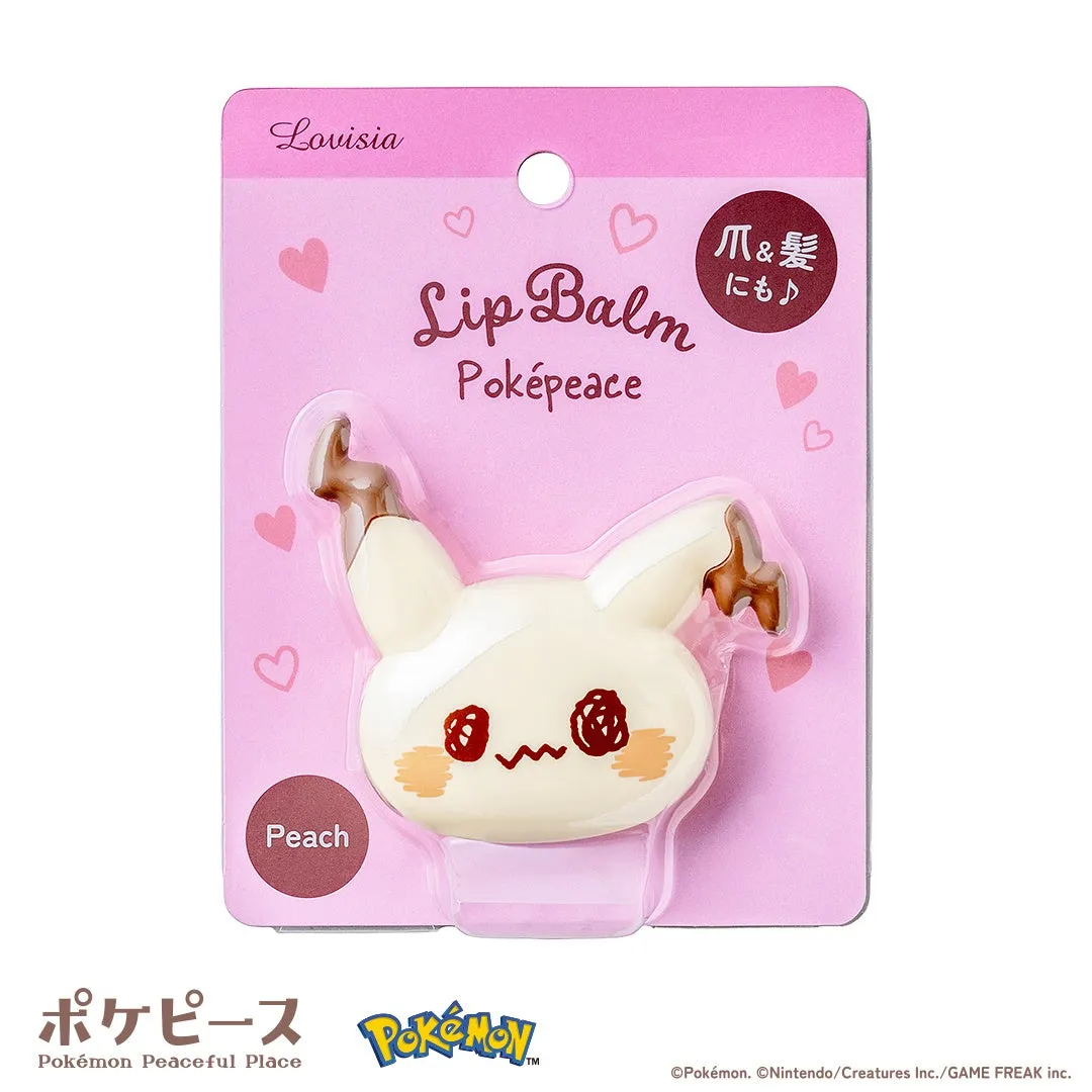 Lovisia Peach Lip Balm Poképeace ポケピース PN.. Pokémon Peaceful Place 爪&髪 にも♪ TM ©Pokémon. ©Nintendo/Creatures Inc./GAME FREAK inc.