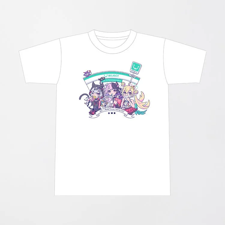 REJECT X ファミリーマート Tシャツ（White）