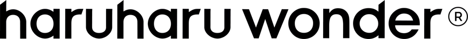 haruharu wonderのロゴ