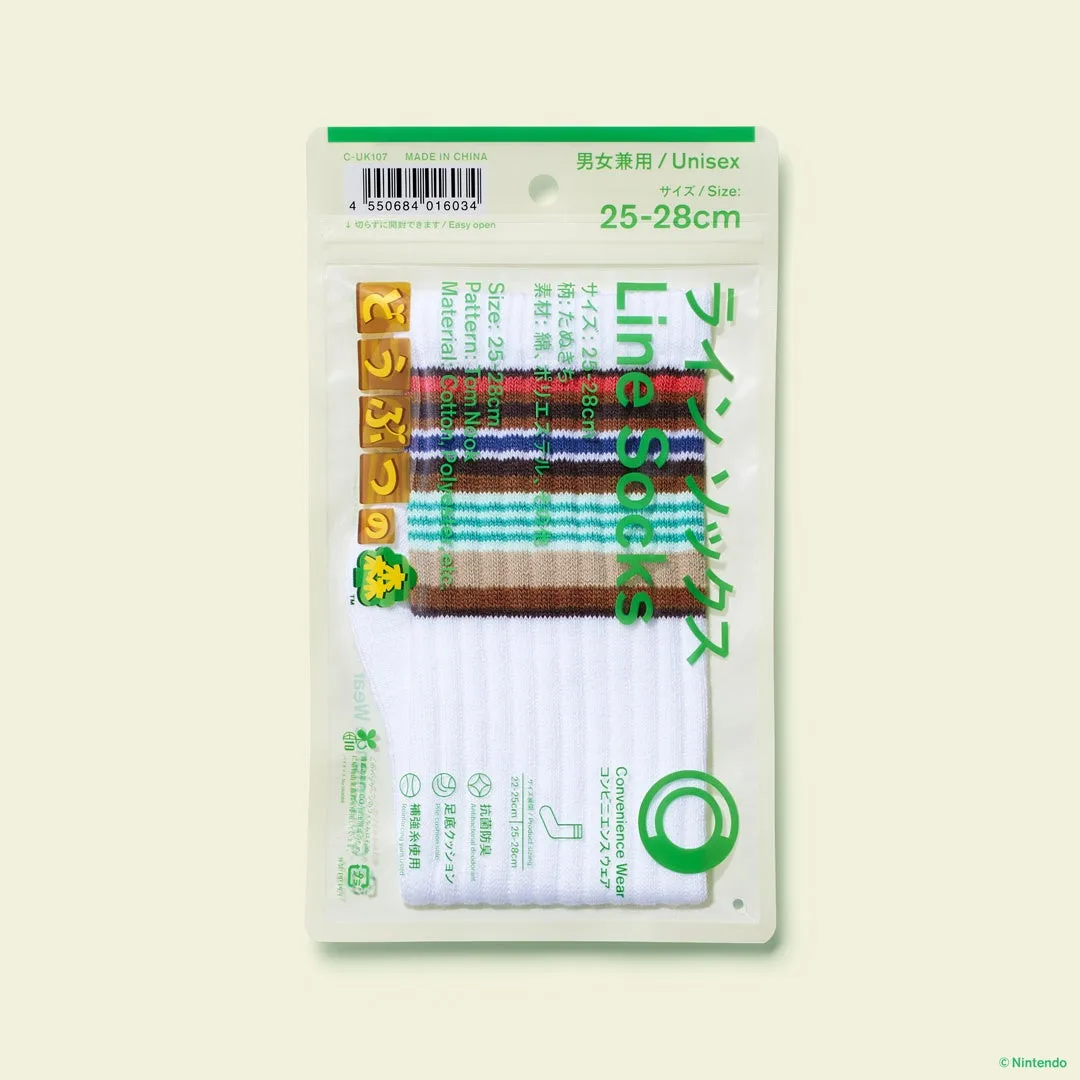 たぬきちラインソックスのパッケージ