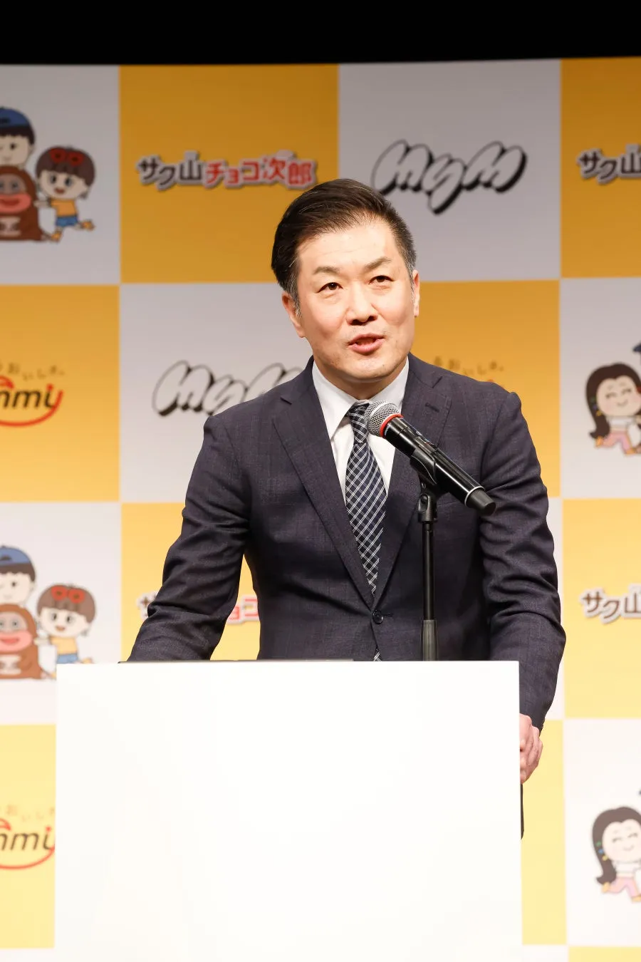 正栄デリシィ副社長 菊地氏登壇