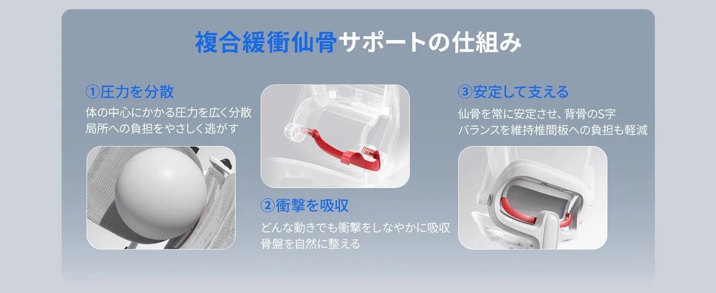 仙骨サポートの仕組み