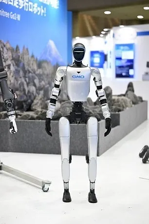 展示会のロボット