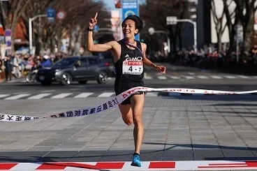 マラソン優勝選手