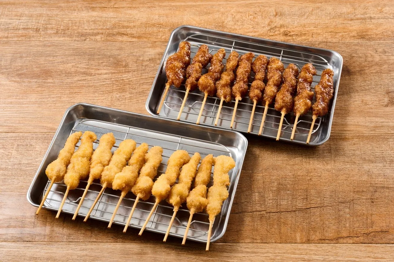 串カツとソース