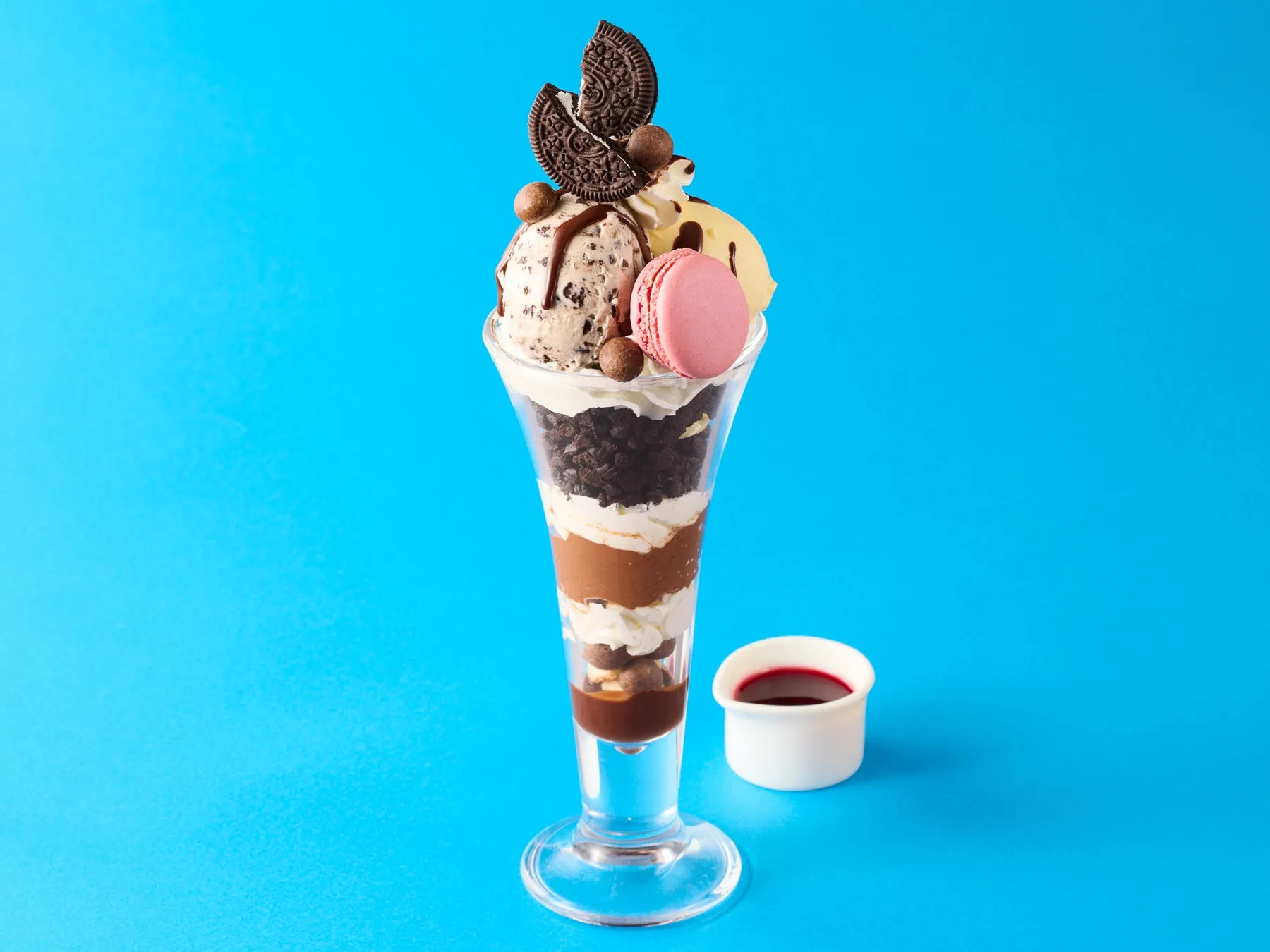 クッキー＆クリームパフェ