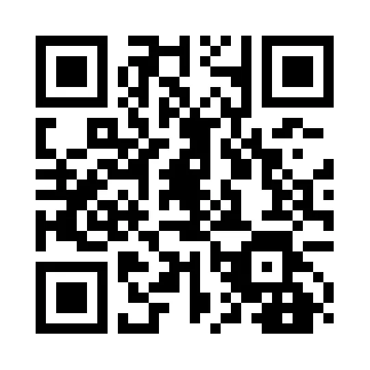 白黒のQRコードの画像です。