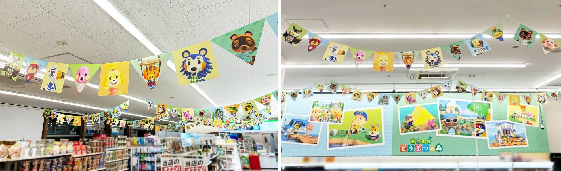 ラッピング店舗店内装飾1