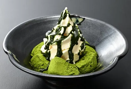 宇治抹茶わらび餅あいす