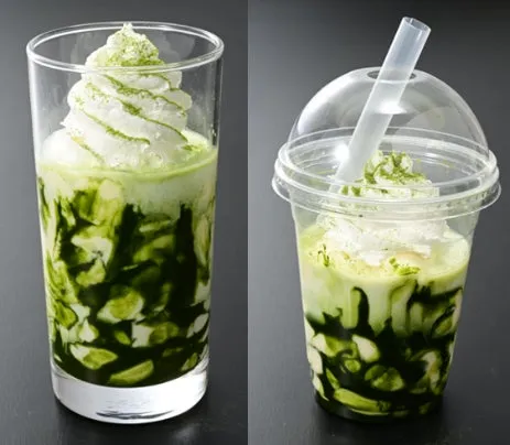 “まぜておいしい”飲むチーズケーキ(宇治抹茶)