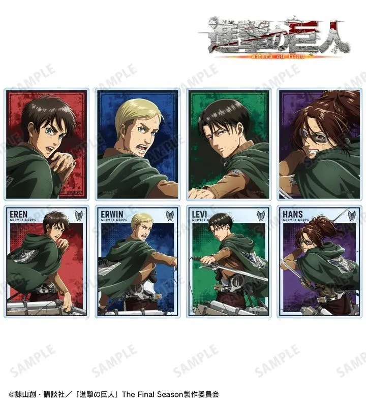 進撃の巨人 トレーディングアクリルカード