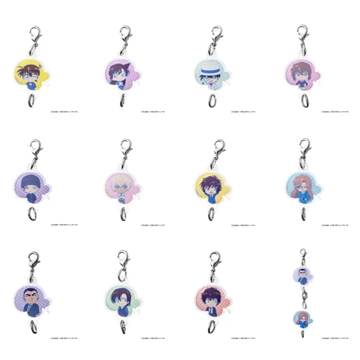 キャラクターのキーホルダーがたくさん写っている写真です。