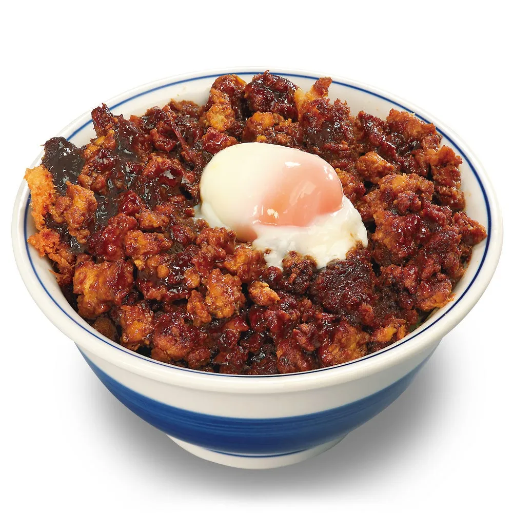 温玉付き肉あんかけロースカツ丼の画像