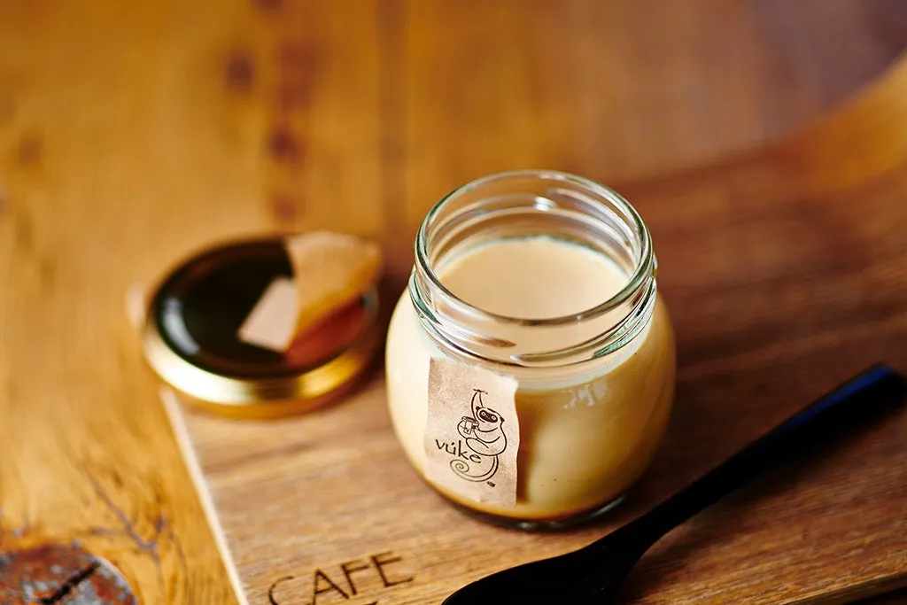 瓶に入ったプリン