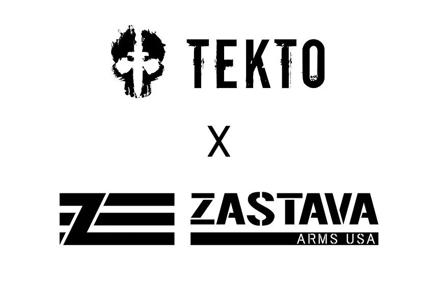 TEKTOとZASTAVA ARMS USAのロゴ