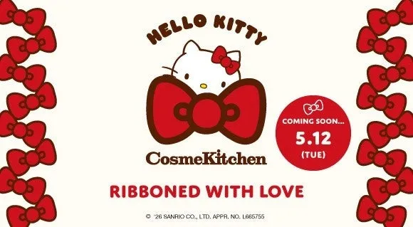 【Cosme Kitchen × HELLO KITTY】毎日がもっと輝く!夢のコラボ限定アイテム完全ガイド