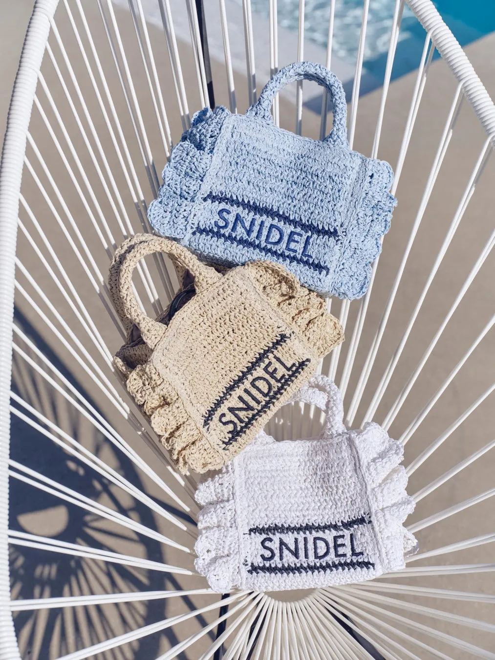 SNIDELのバッグ3種