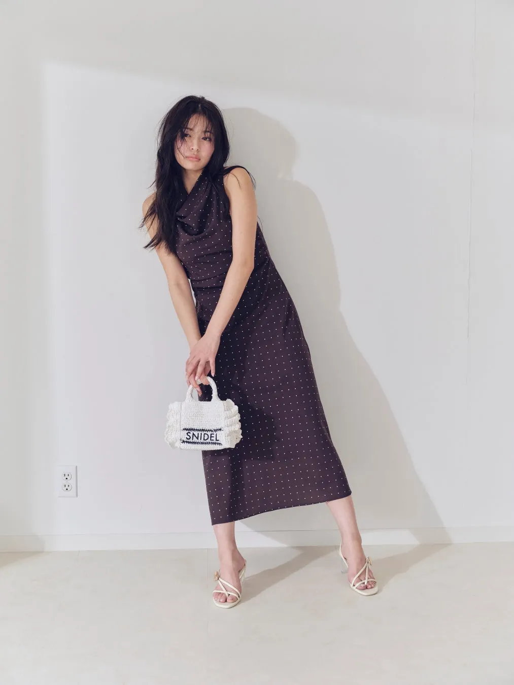 水玉模様のドレス