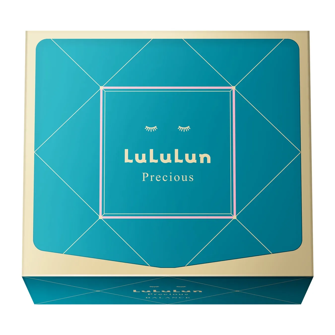 青と白を基調とした、LuLuLun Preciousと書かれた化粧品の箱の画像です。