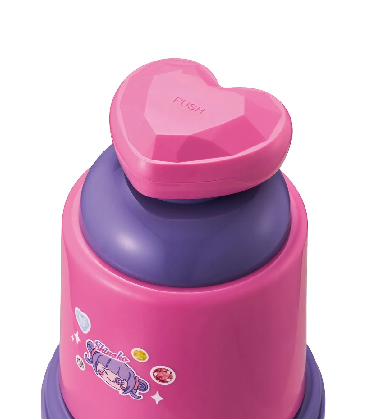 ハートジュエルボタン