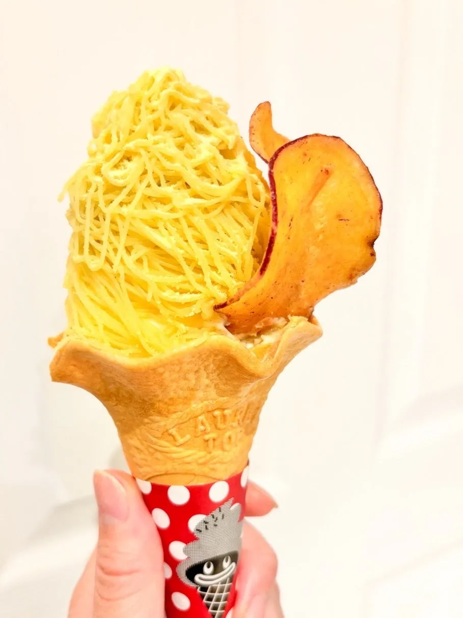 モンブランのようなさつまいもスイーツ