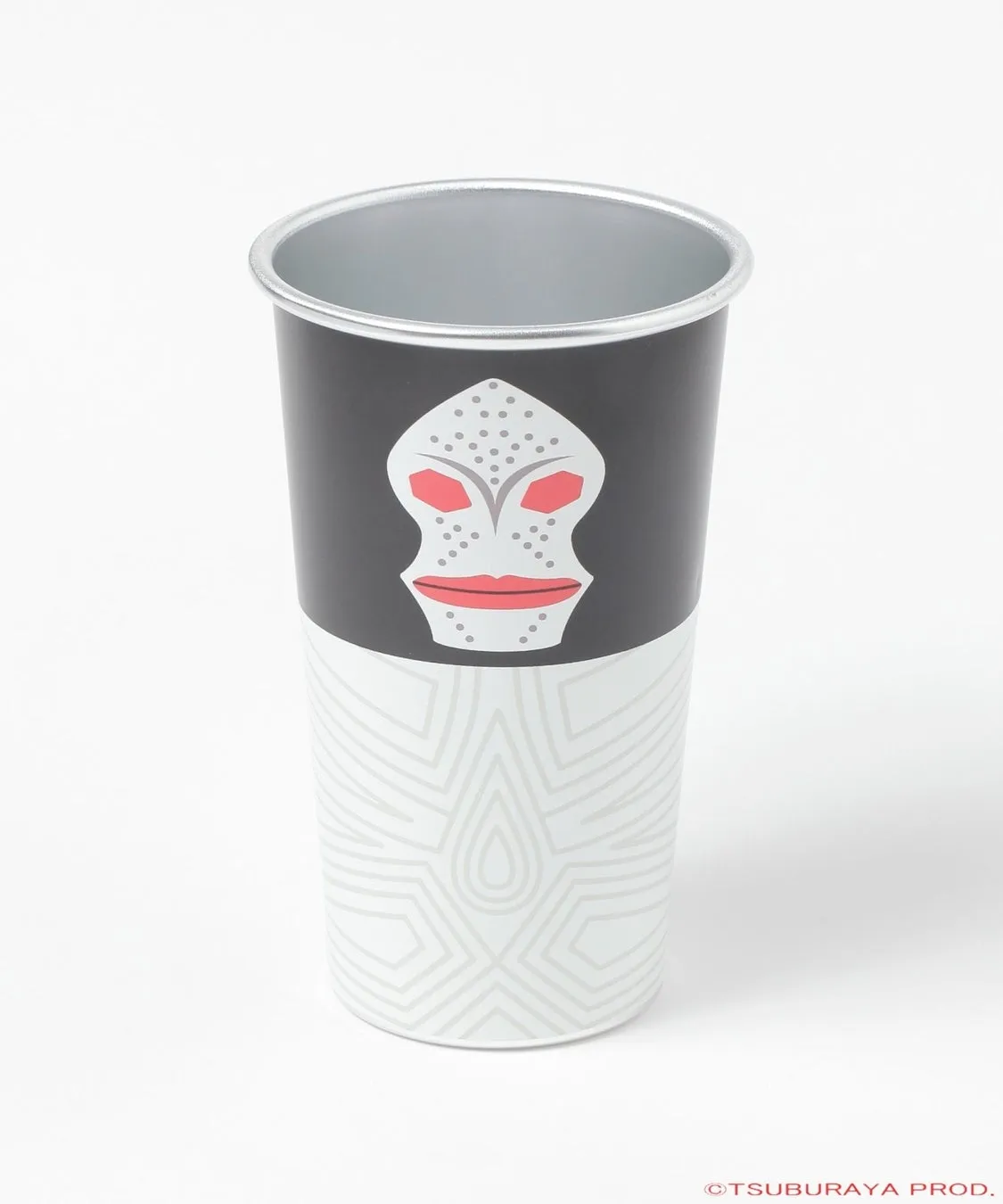 ウルトラマンの顔が描かれたタンブラー