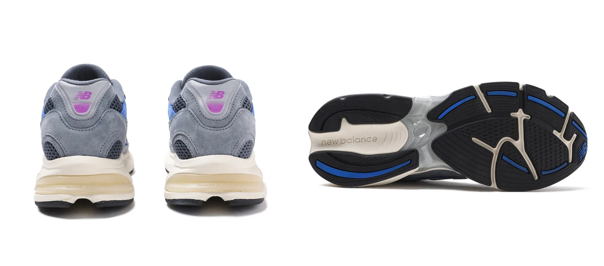 ニューバランススニーカーの背面アングル