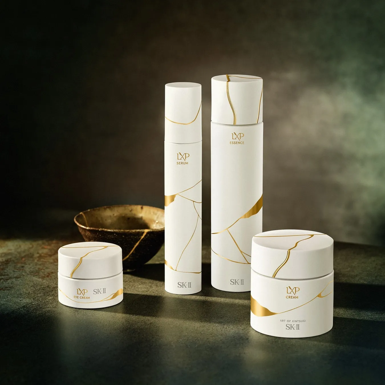 LXP SK-II EYE CREAM LXP SERUM SK-II LXP ESSENCE SK-II LXP CREAM ART OF KINTSUGI SK-II
