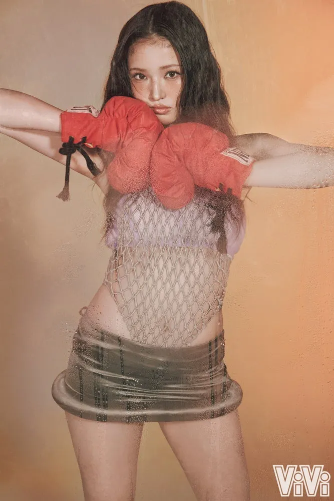 ボクシンググローブ姿のせいらさん