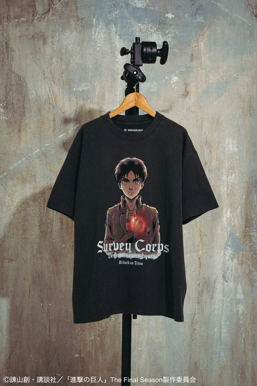 GOOD ROCK SPEED 進撃の巨人 コラボTシャツ