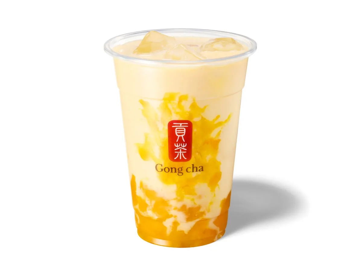 ゴンチャのマンゴーティー