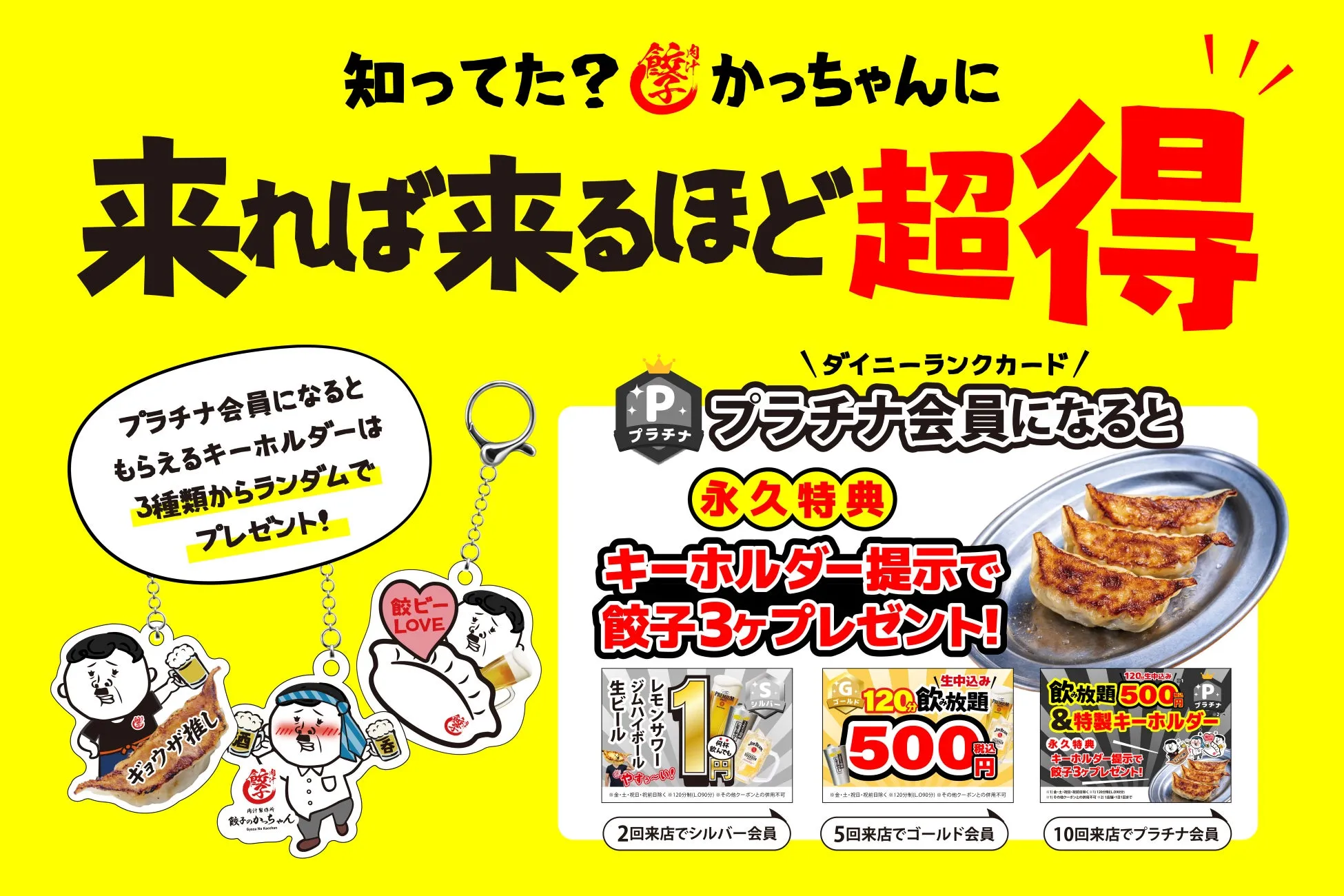 ランクカード制度のキャンペーン画像