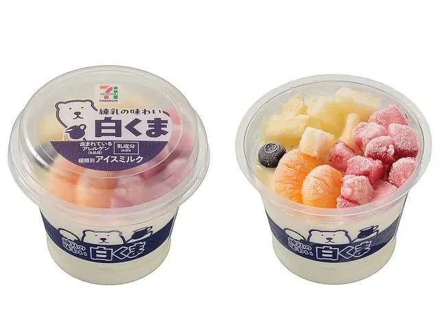 練乳の味わい 白くま