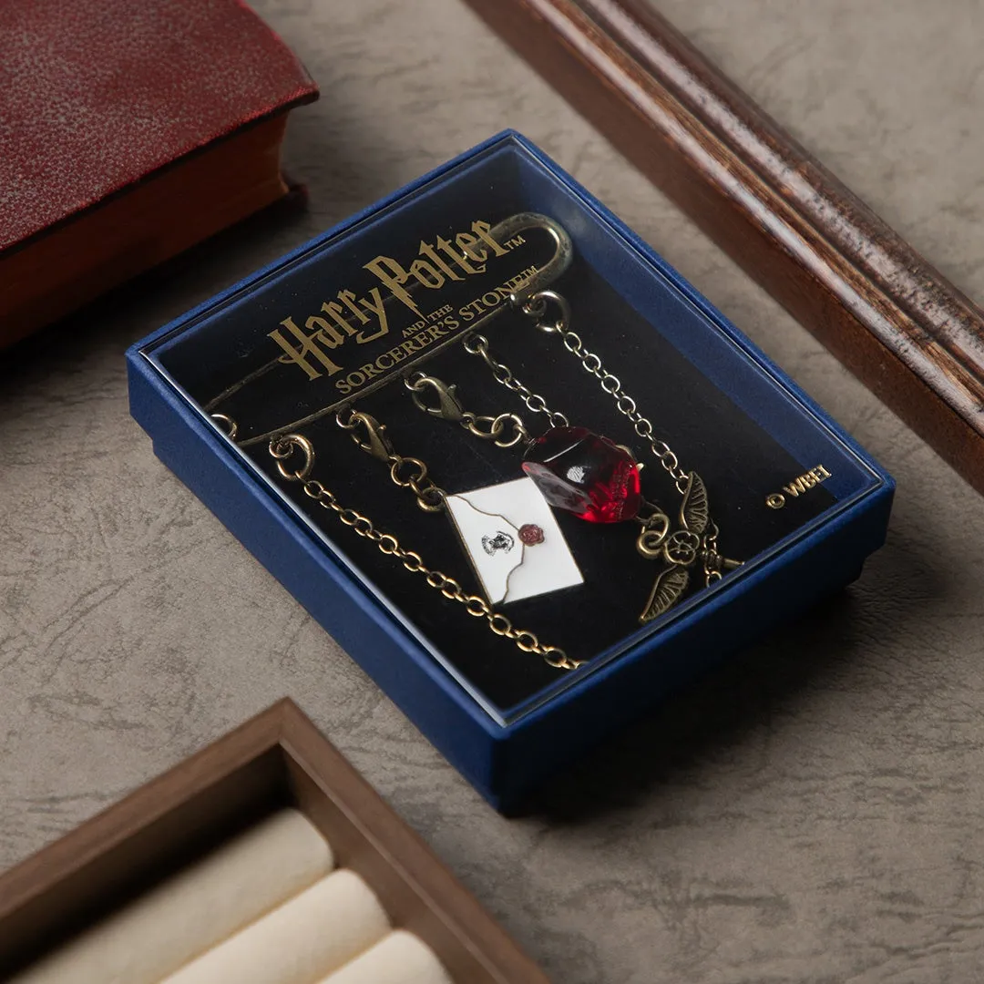 ハリーポッターのアクセサリーが収められた箱