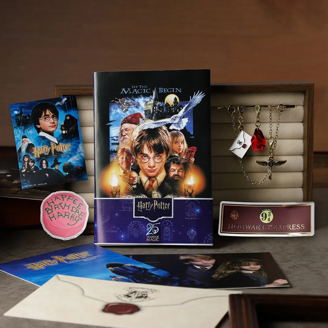ハリーポッターをテーマにしたグッズがいくつか写っている写真