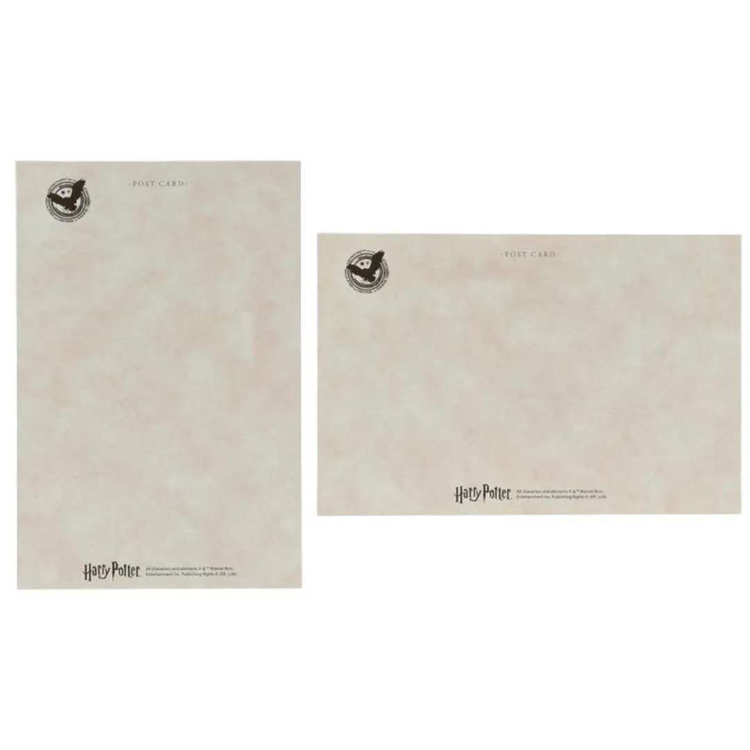 2枚のハリーポッターのポストカード