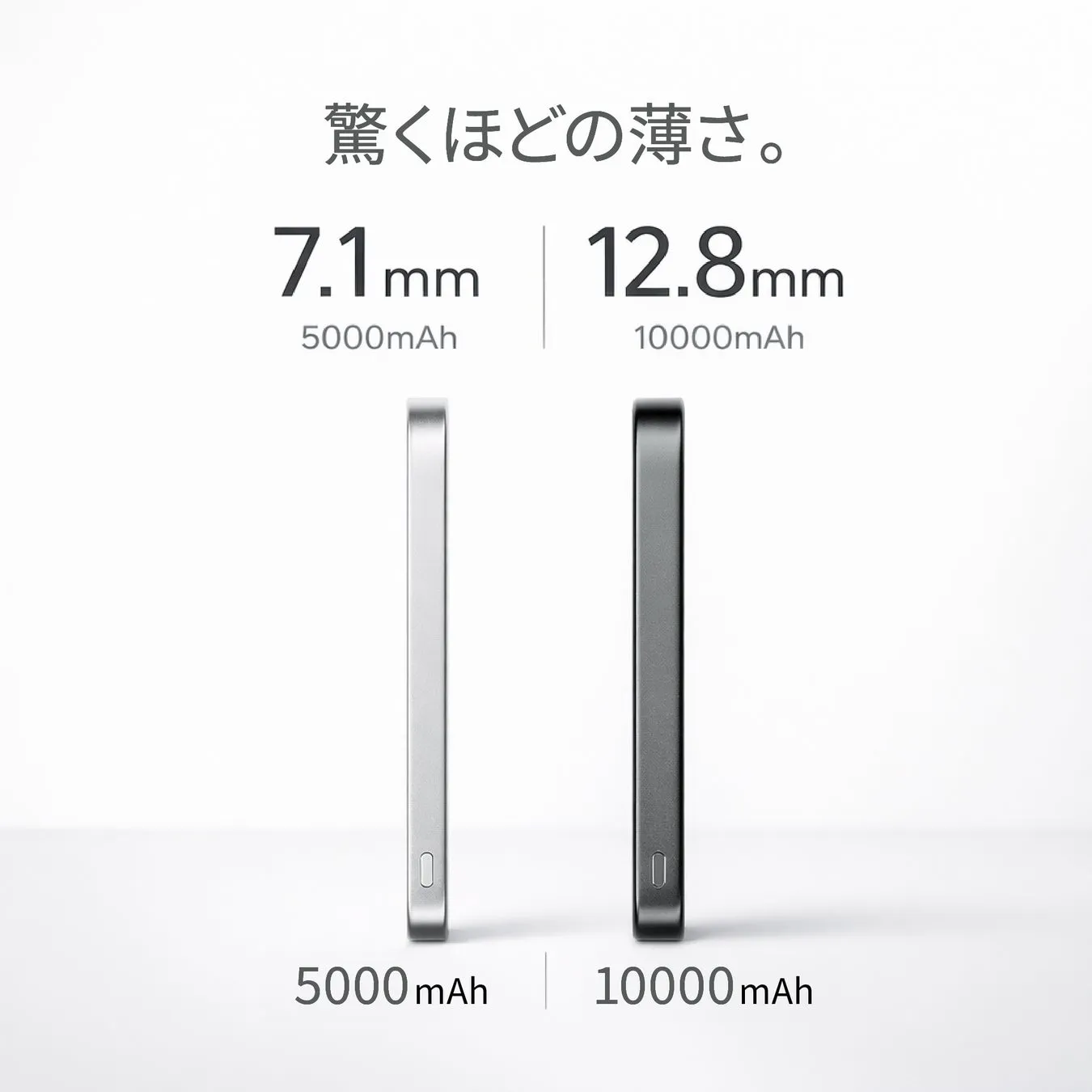 薄型バッテリーセル