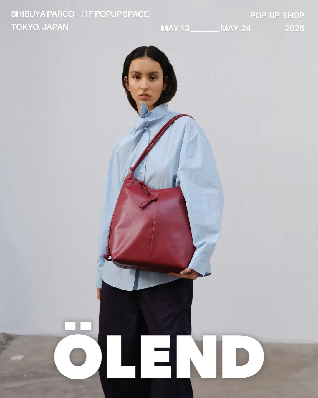 ÖLENDのポップアップショップ広告