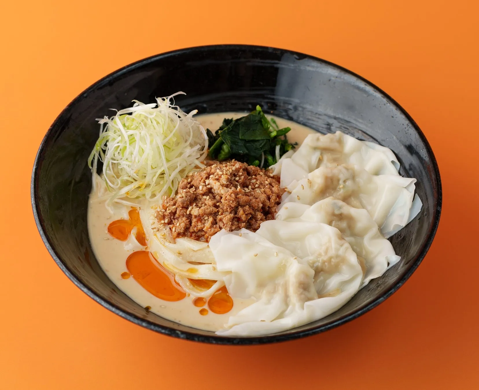 じゅじゅ探訪オリジナル 担々きしめん「橙（だいだい）」