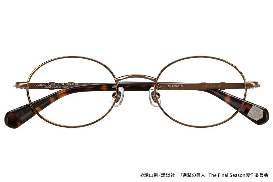 ハンジ・ゾエモデルのメガネ