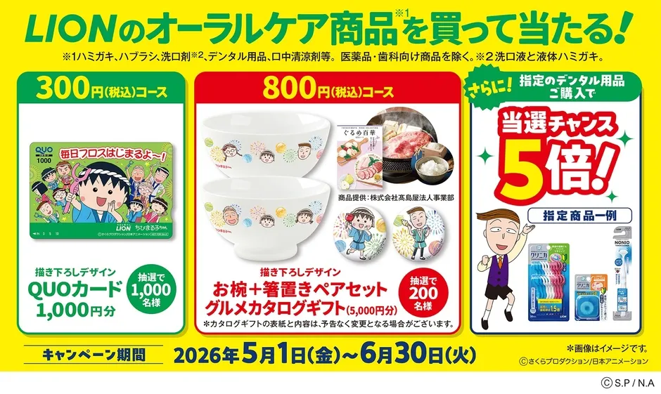 対象商品購入キャンペーン賞品