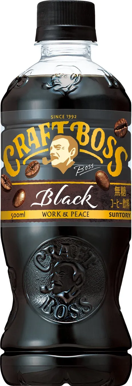 クラフトボスブラックのペットボトル飲料