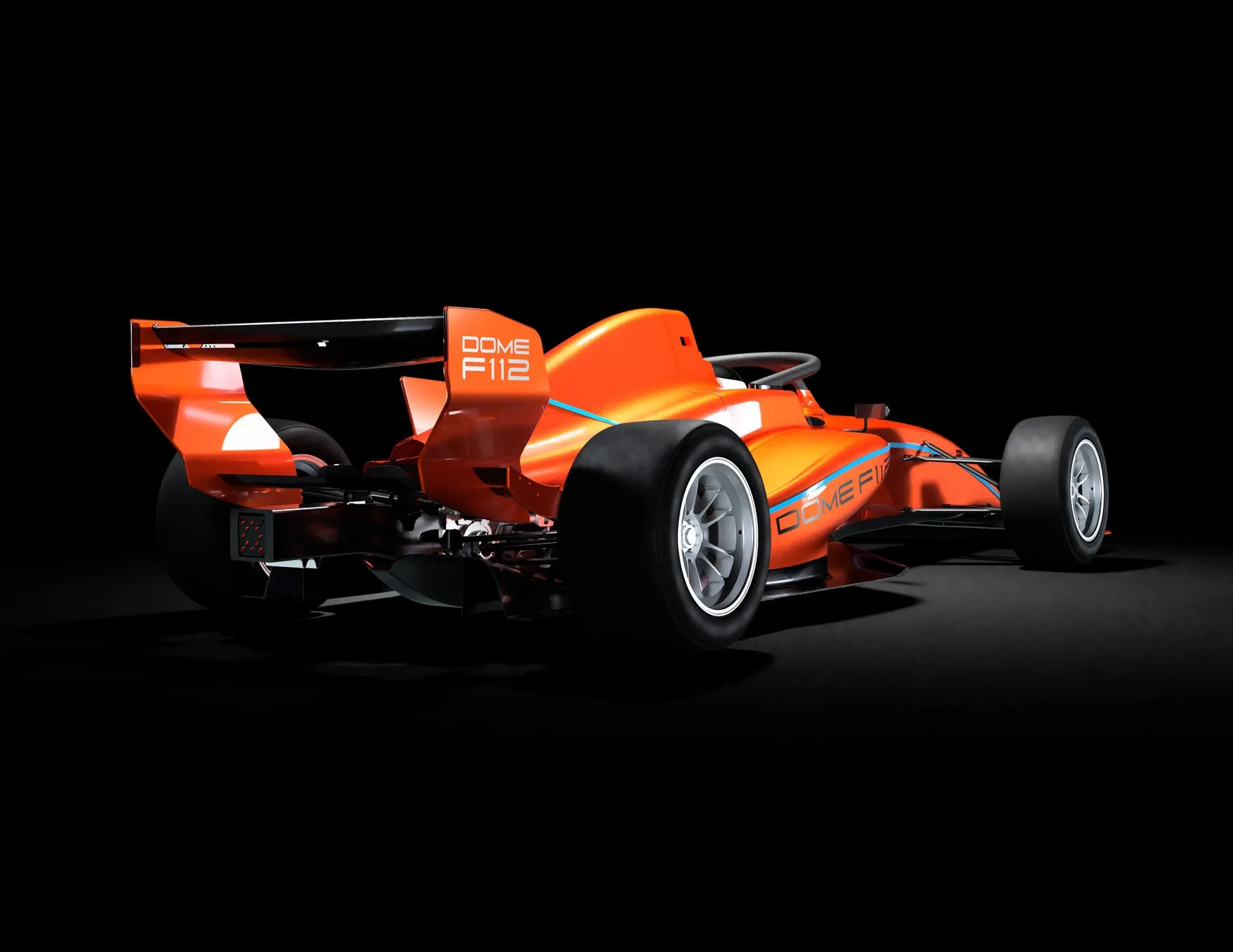 DOME F112 オレンジ色のF1レーシングカー