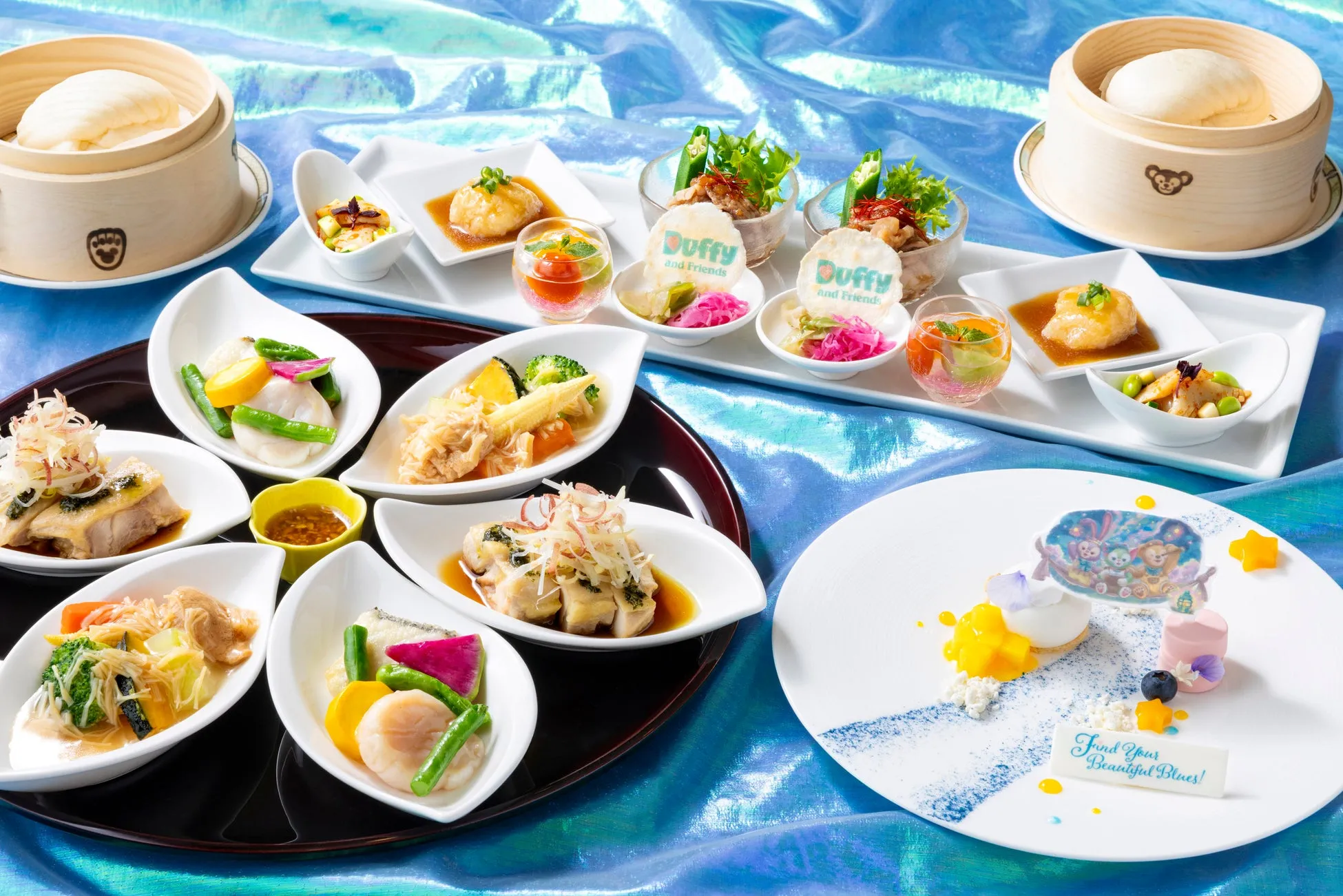 ダッフィーとフレンズのテーマレストランの料理