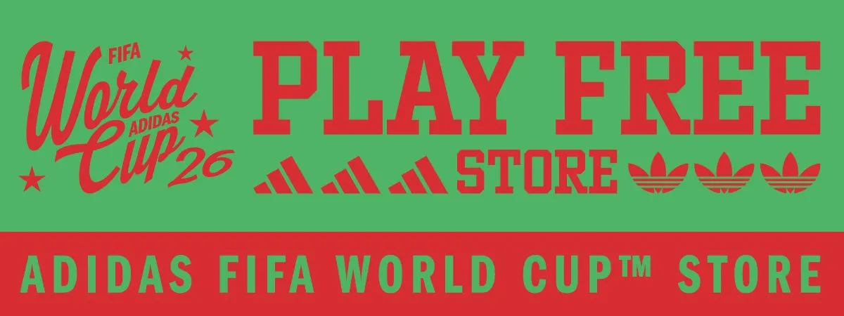 アディダスとFIFAワールドカップ26のロゴ