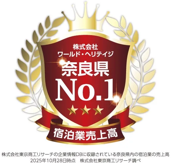 株式会社ワールド・ヘリテイジ 奈良県No.1ロゴ