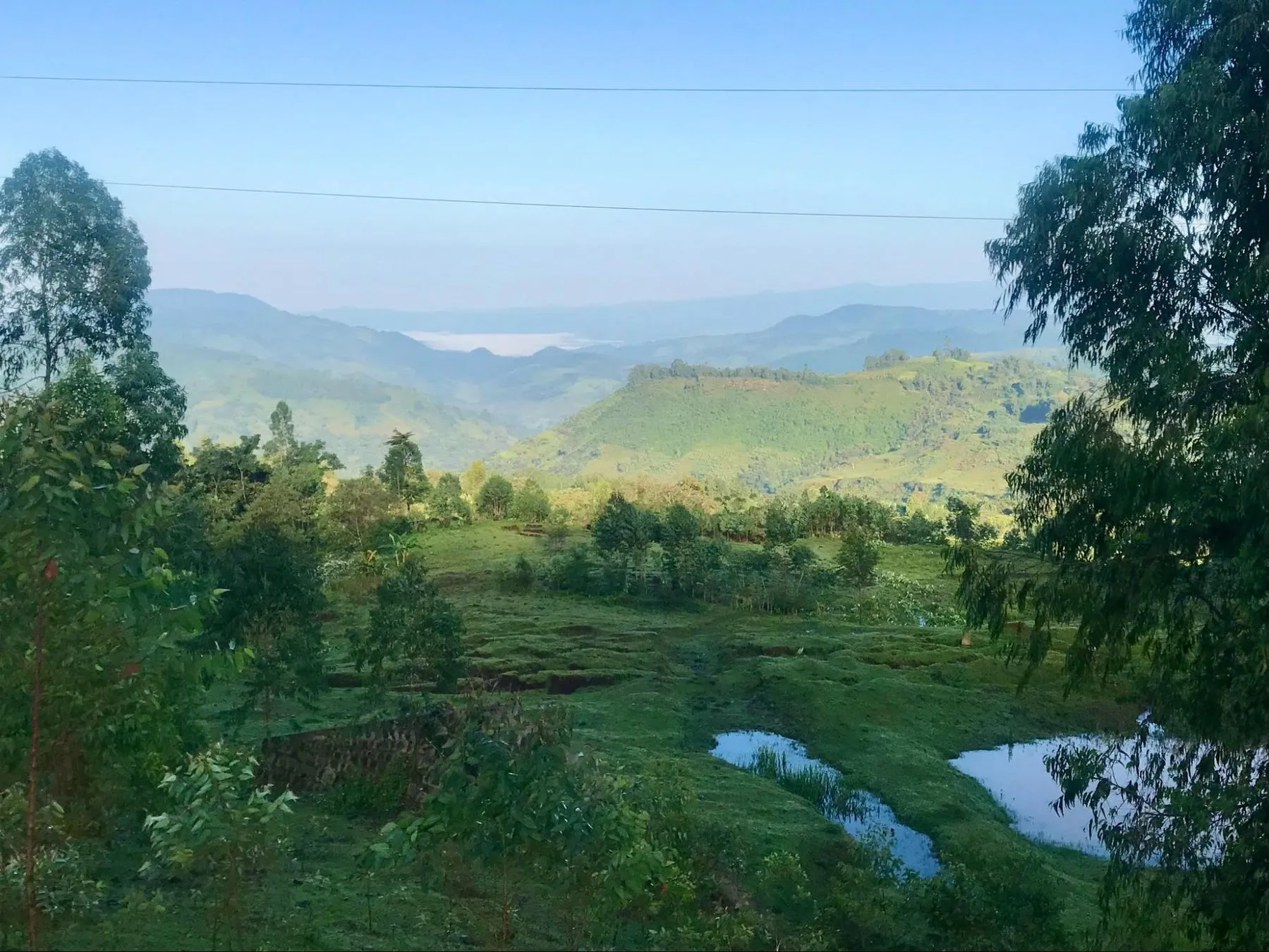 山の風景