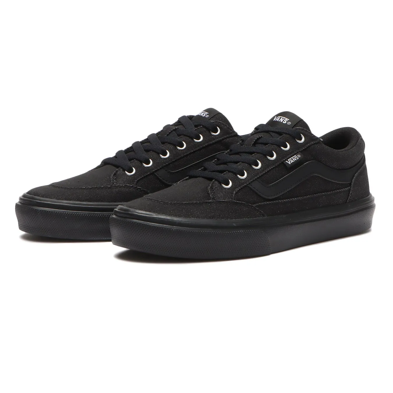 黒色のVANSのスニーカーの画像