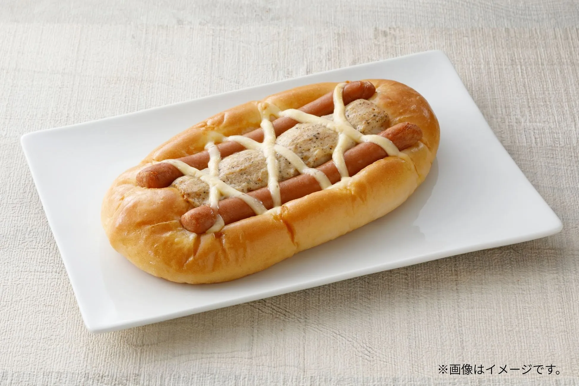 ダブルソーセージパン